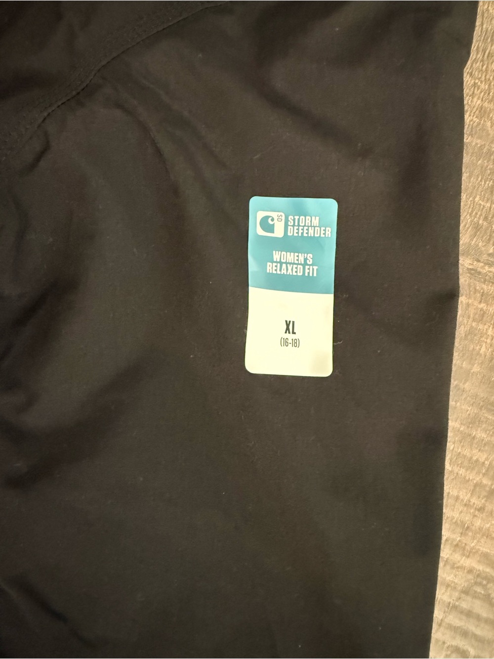 Carhartt Women’s Black Storm Defender Heavyweight Jacket NWT - Picture 3 of 7